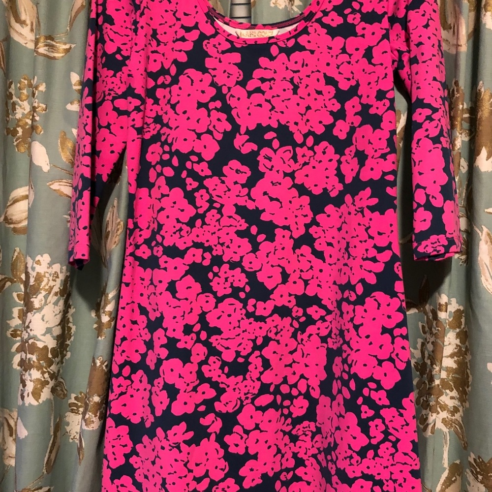 Mahi Gold dress, Marigold print